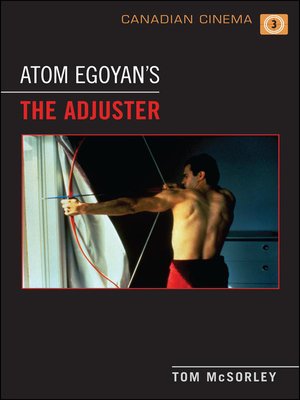 cover image of Atom Egoyan's 'The Adjuster'